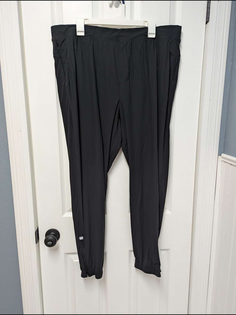 all in motion Black Drawstring Athletic Pants